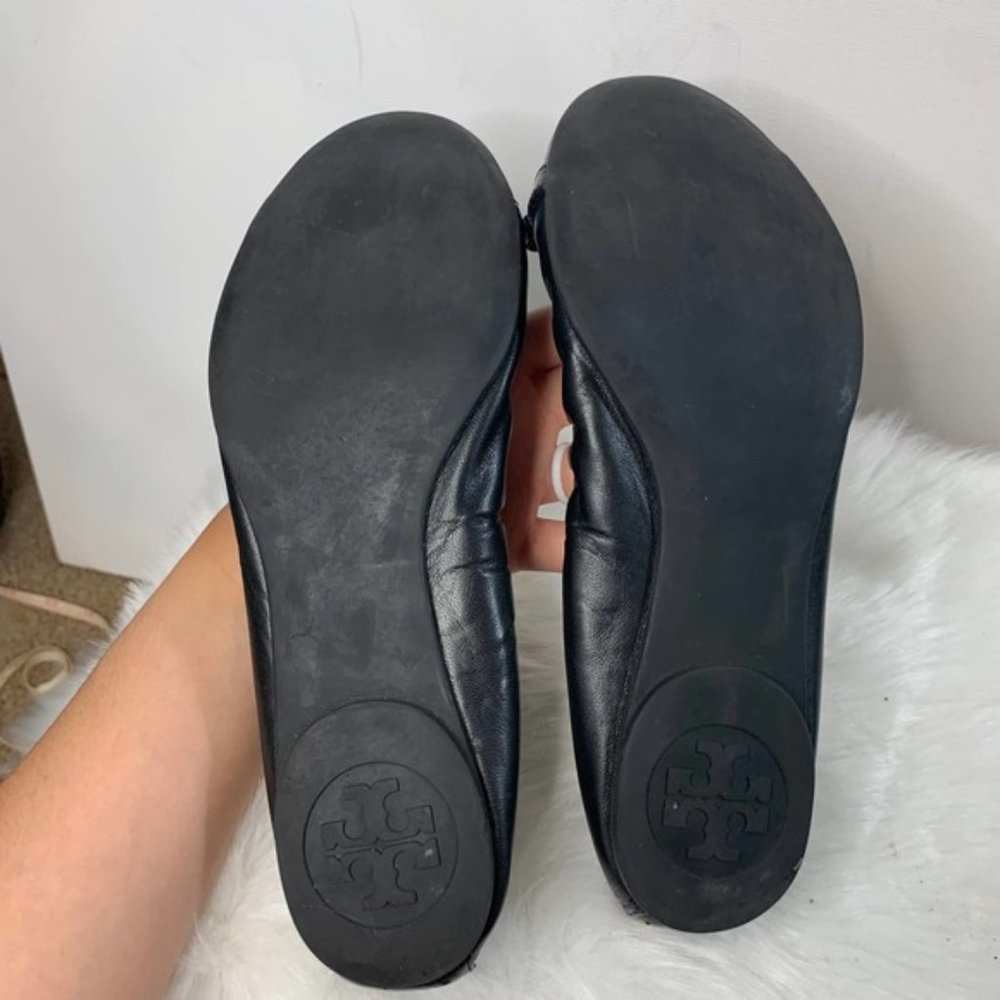 Tory Burch Women’s Flat shoes size 7 M / Black - Picture 3 of 9